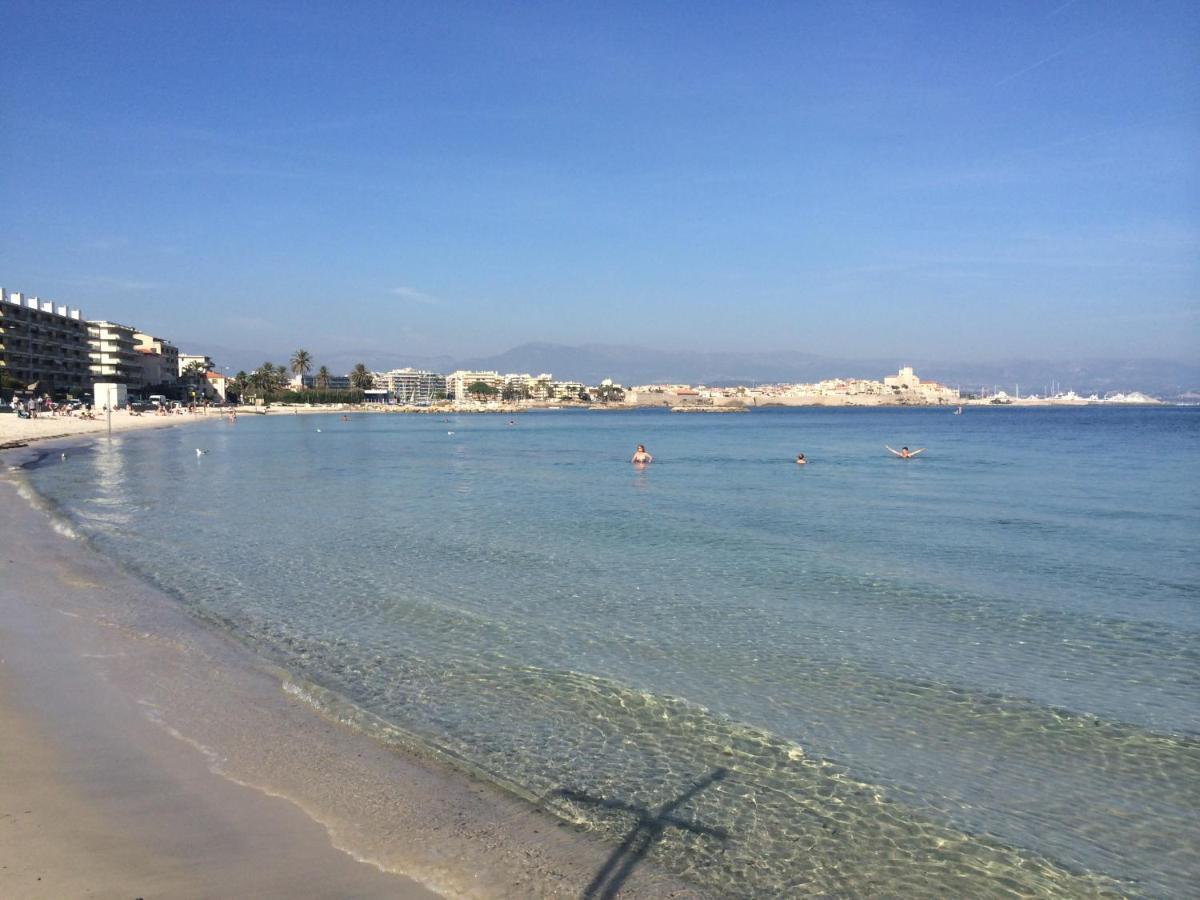 Grand Studio 7 Minutes De La Plage Et Climatise Sur Juan Les Pins Antibes Exterior photo